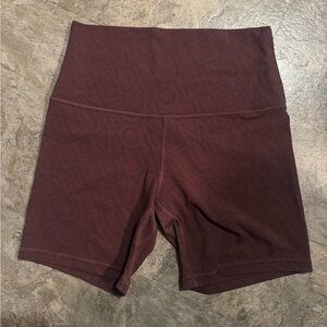 lululemon athletica align biker shorts